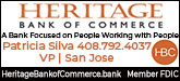 Heritage Bank of Commerce Sponsorship Banner